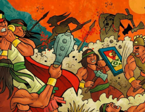 La guerra civil inca terminó con la derrota de Atahualpa