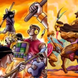 la guerra civil inca